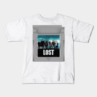 Lost Game Cartridge Kids T-Shirt